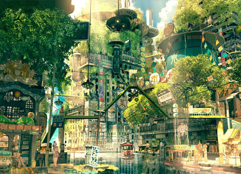 Città futuristica